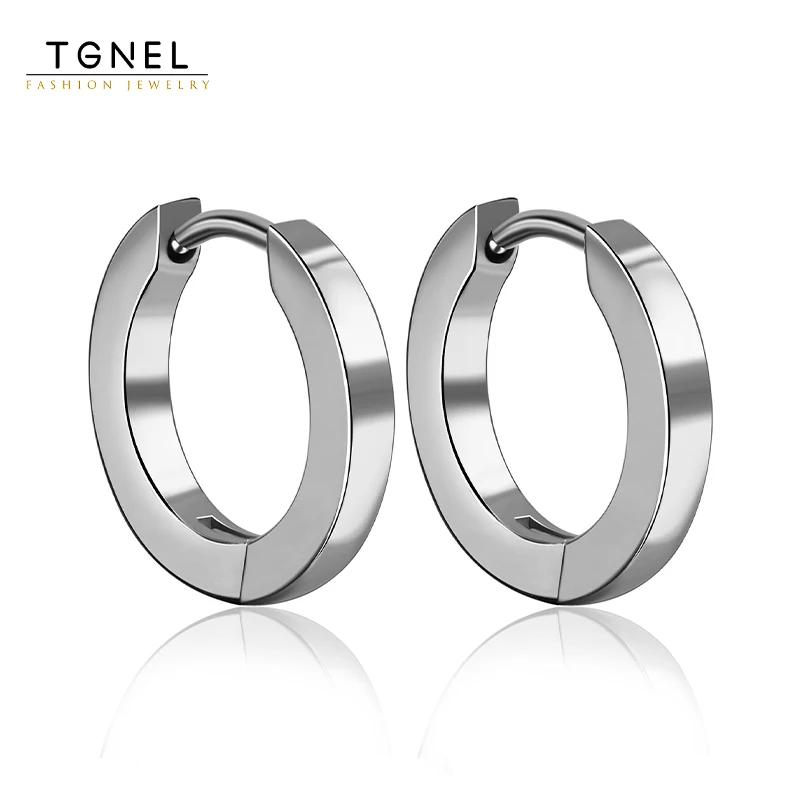 Orecchini A Cerchio Grandi In Argento – Acciaio Inox Ipoallergenico – 60 Mm / 70 Mm – Donne E Ragazze
