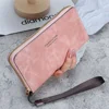 Forever Young Wallet Women Long PU Standard Wallets 2024 New Retro Female Smooth Zipper Purse Lady Wrist Bag Card Pockets 3