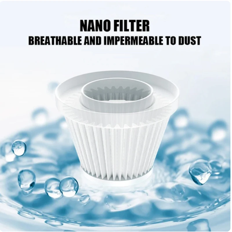 휴대용 무선 자동차 진공 청소기, 8000PA 12V, 휴대용, 건식 습식 이중 목적, USB 고속 충전