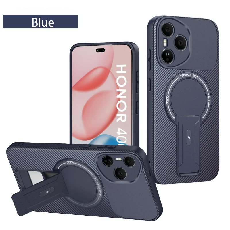 Für Magsafe Drahtlose Lade Versteckte Halterung Stoßfest Telefon Fall Für Honor 400 Pro X9C X6C X60 Pro Magie 7 Lite Zurück Abdeckung – Detail 7