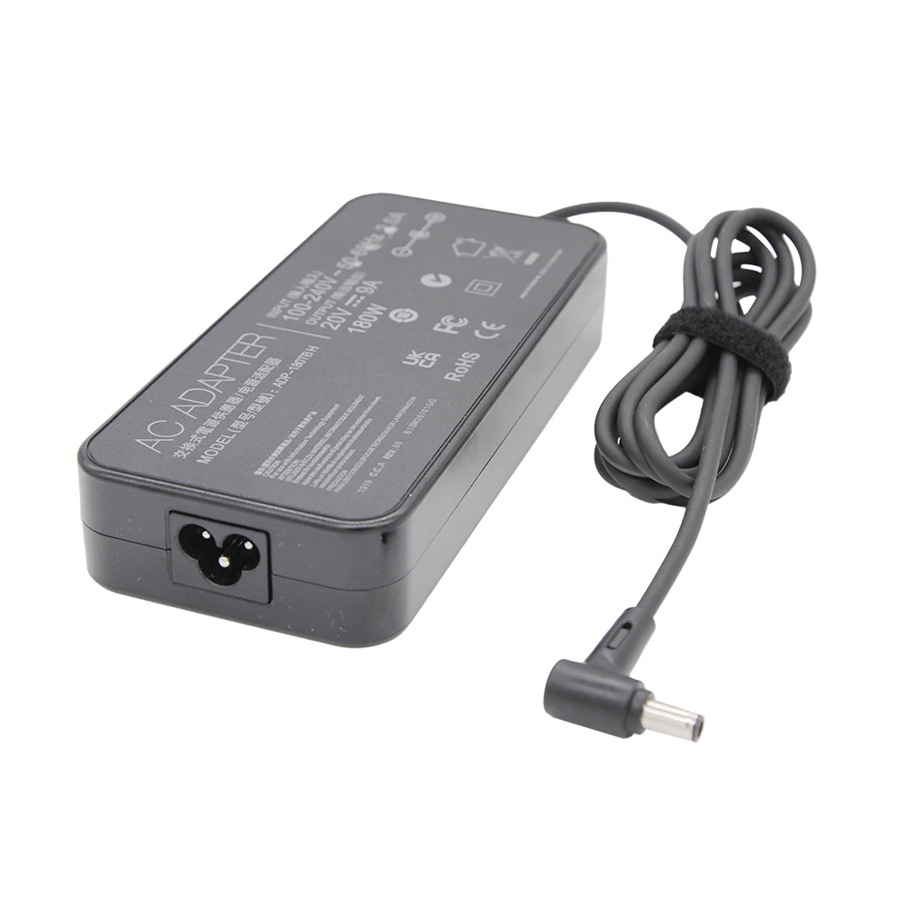 Carregador Adp180tb h Adaptador ac do Laptop para Asus Rog Zephyrus G14 G15 Ga401iv Ga502du Tuf505du Fx506l A17 20v 9a 180w 6.0*3.7 Milímetros - Imagem 6