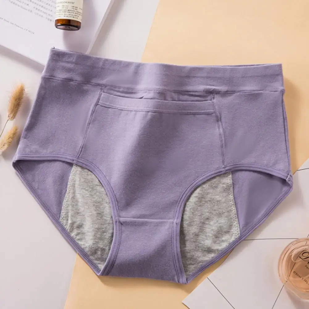 Leak Proof Menstrual Panties Physiological Pants Women Underwear Period Soft Cotton Waterproof Briefs menstrual panties