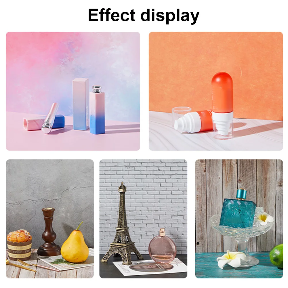 7Pcs 14Patterns Small Product Photography Backdrops Kit Table Top Food Background Kit for Food Jewelry Photo Shootings
