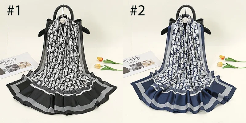 Рисунок 6 - 2024 модный Печатный хиджаб