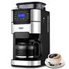 Coffee Maker 10-Cup Brew Automatic with Built-In Burr Coffee Grinder