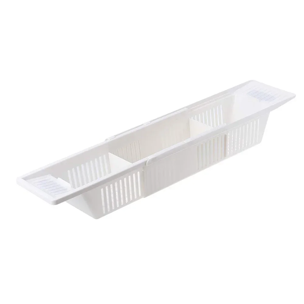 Bathroom Bathtub Tray Expandable Bath Table Over Tub Multifunctional Bath Rack Organizer For Book Wine Phone Bathroom Shower