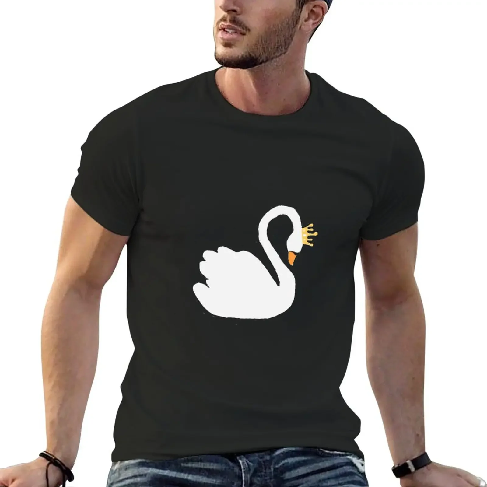 

OUAT - Swanqueen T-Shirt aesthetic clothes boys animal print shirt men clothings