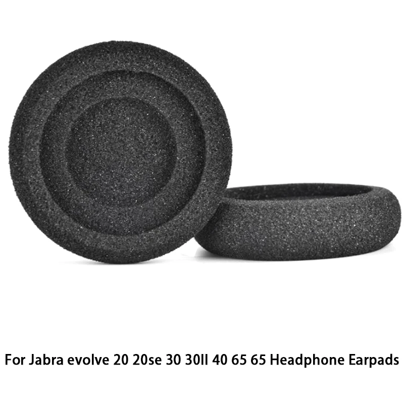 Jabra 용 교체 용 이어 패드 20 20se 30 30II 40 65 65 헤드폰 이어 패드 소프트 메모리 폼 스폰지 커버 이어폰 슬리브