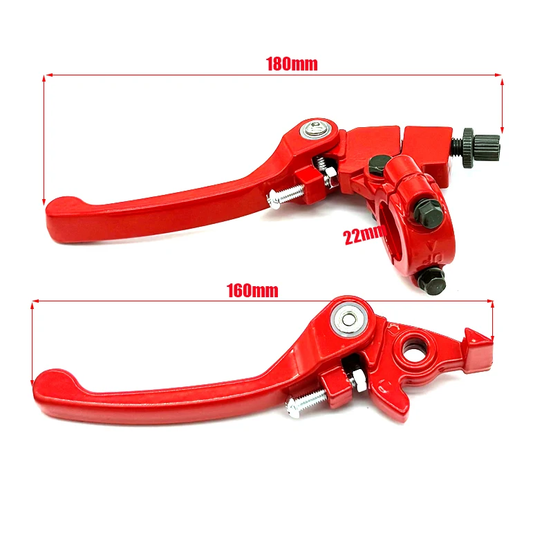 Folding Handlebar Aluminum Clutch Brake Lever 1 Pair For 50cc-200cc Dirt Bike