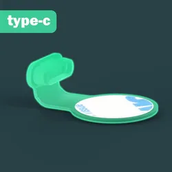 Universal Luminous Silicone Dust Plug and Anti - Lost Protector (1 x Green For Type C)