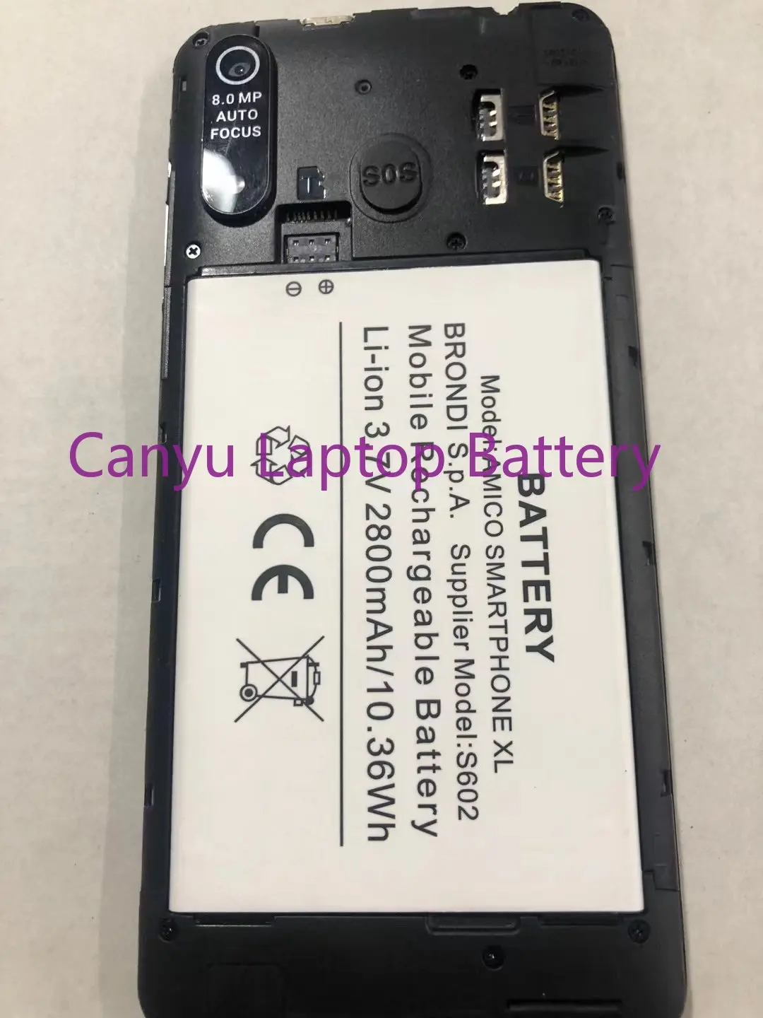 Batteria Bigfp2000Aa Amico Smartphone Brondi S.P.A S602 2800Mah