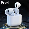 Pro4 TWS Bluetooth Earphone 9D Stereo Wireless Headphone In-Ear HiFi Earbud HandsFree Headset With Microphone For Smartphone 3