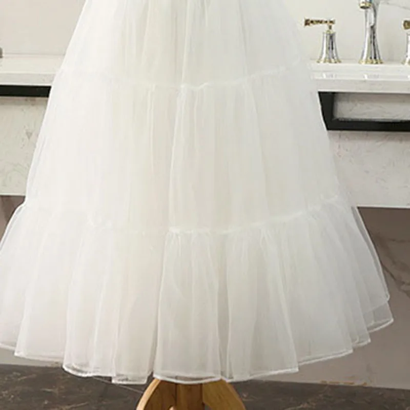Long Vintage Bridal Fluffy Petticoat DongCMY Tulle Underskirt Puffy Tutu Crinoline Evening Cosplay for Wedding Dress petticoat skirt petticoat underskirt wedding underskirt wedding petticoat vintage underskirt tulle tutu skirt