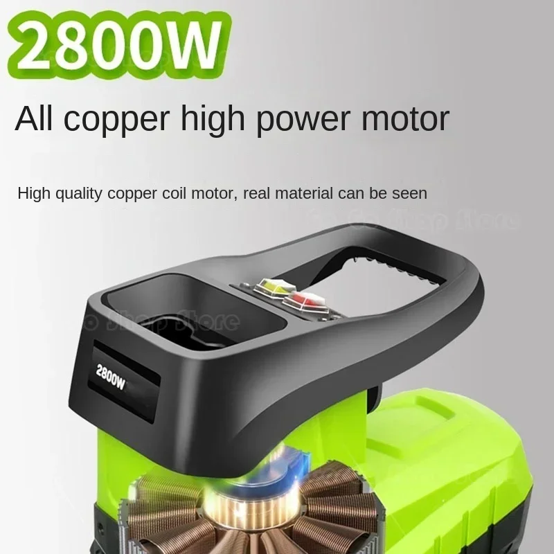 2800W Garden Use Desktop Electric Crusher High Power Electric Branch Crusher Electric Crusher Garden Tool 220V 2