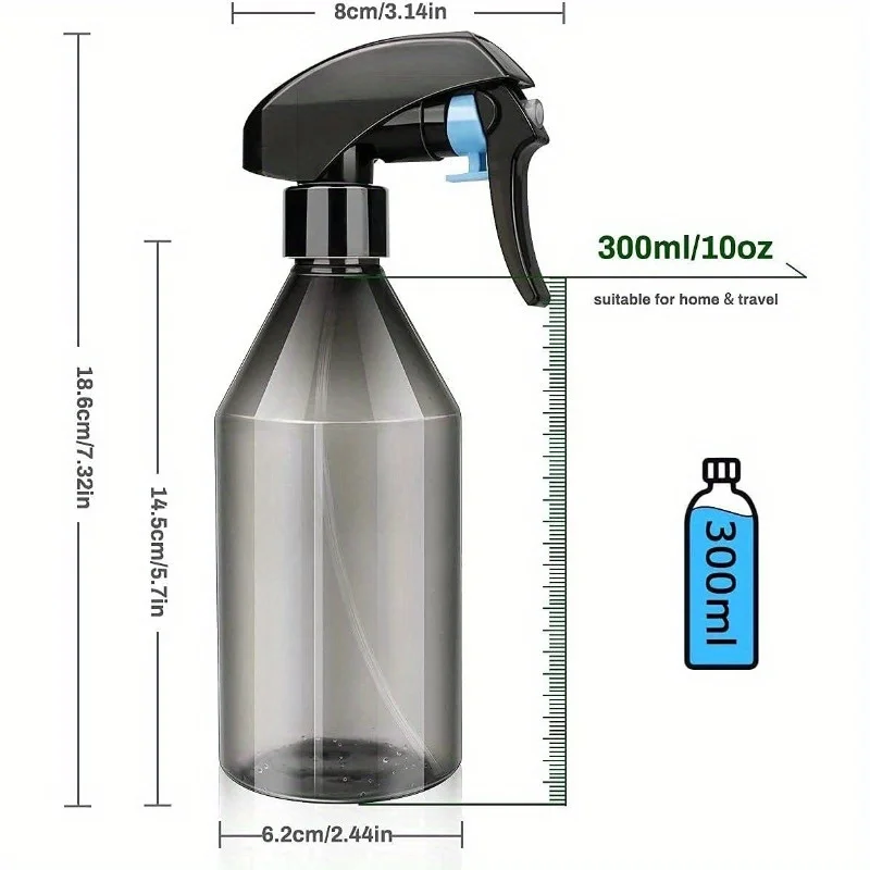 Handheld Plastic Spray Bottles for Gardening and Cleaning