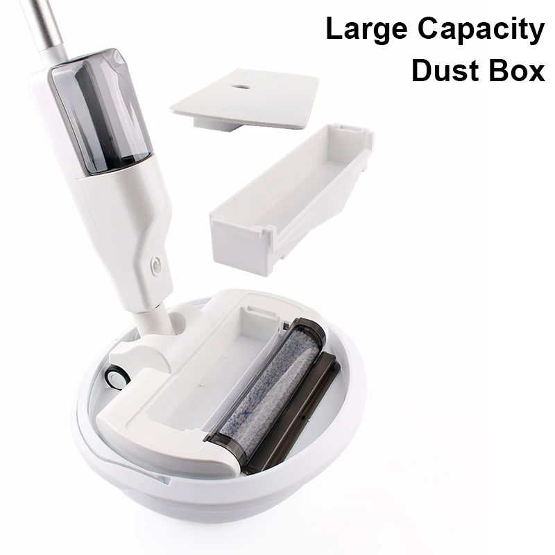 Handheld Spin Mop Water Sprayer Vacuum Cleaner Wireless Electric Broom Steam Floor Dust Sweeper Self-Cleaning Mopping Machine EU 2