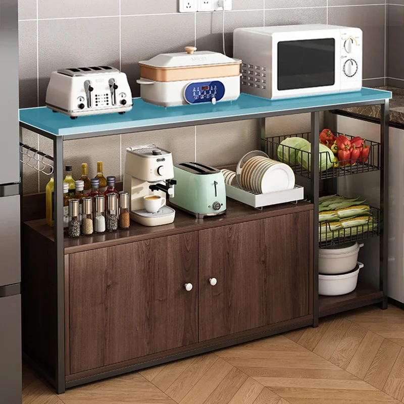 Sideboard Kitchen Auxiliary Table Sideboards et Furniture Built-in Cabinets Entrance Cabinet Credenza Vintage Vitrina LT
