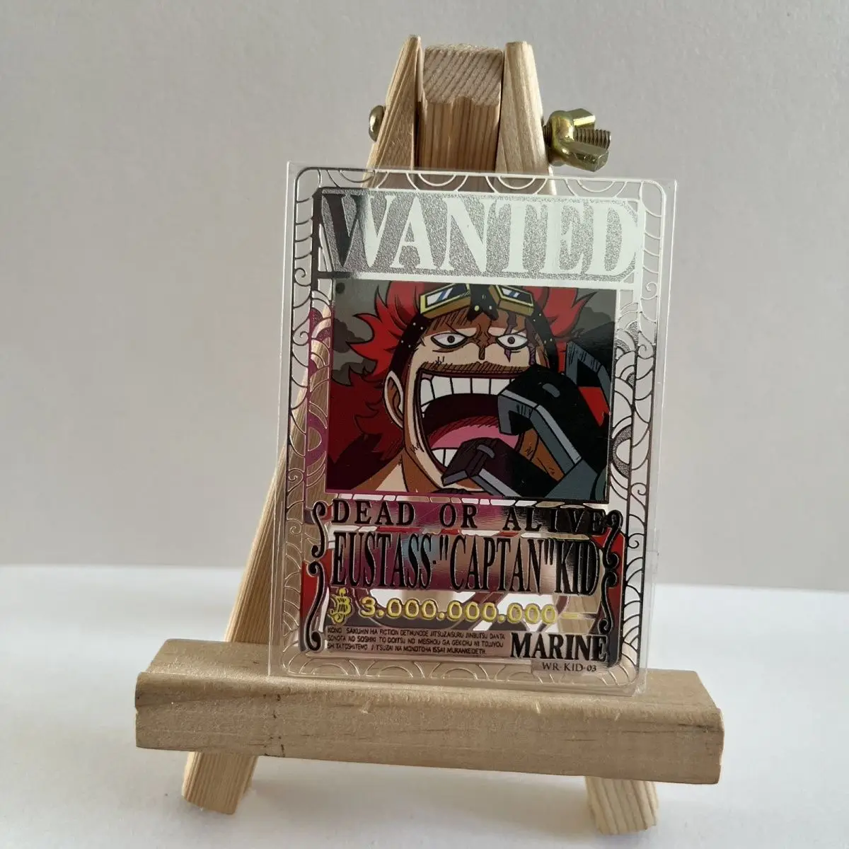 Anime One Piece Shanks Luffy Zoro Sanji Edward Newgate Kaidou Silver Reward Metal Card Collection Card Toy Birthday Gift