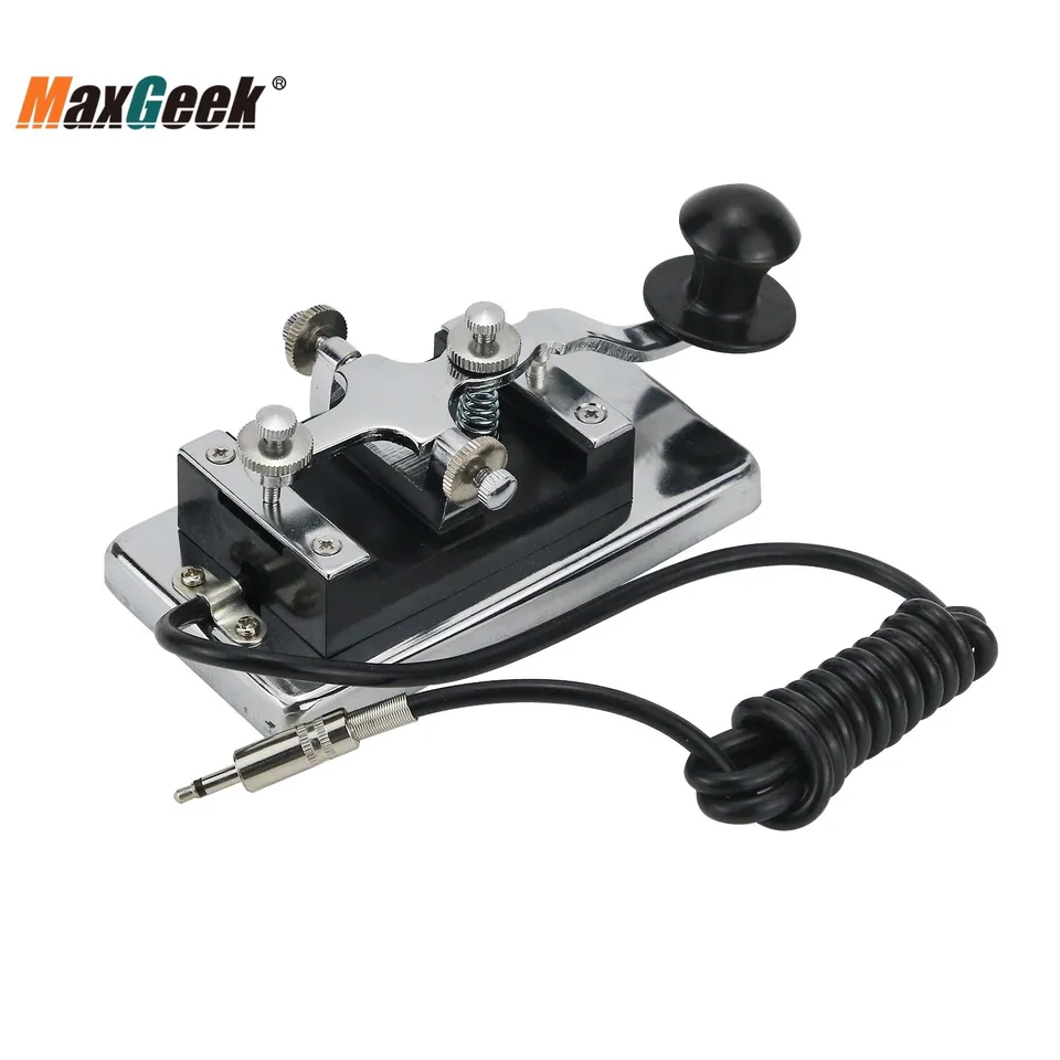 Oscillateur Manuel K4 CW Pour S'entraîner Au Morse - Compatible Clé 3,5mm - Alimentation USB-C