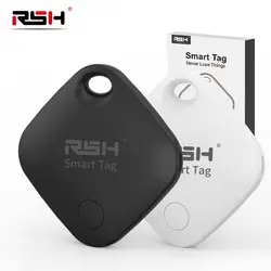 Enhanced Smart Tracker Tag - Anti - Loss Reminder Device and Key Finder (2 pcs black white)