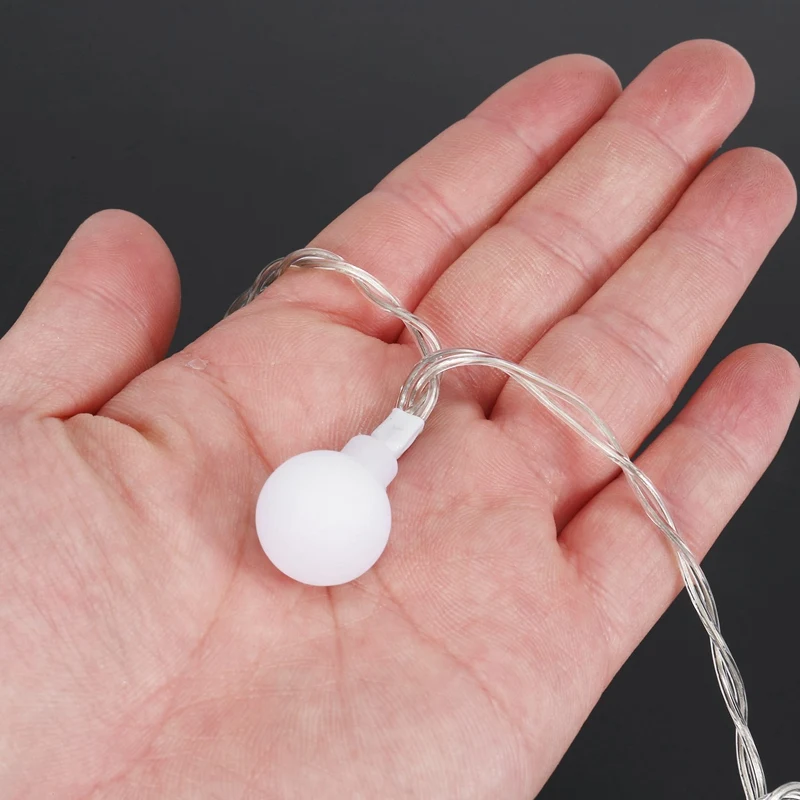 5 Meters 50 Ball Pendant With 13 Key Remote Control Waterproof Battery Box Lights