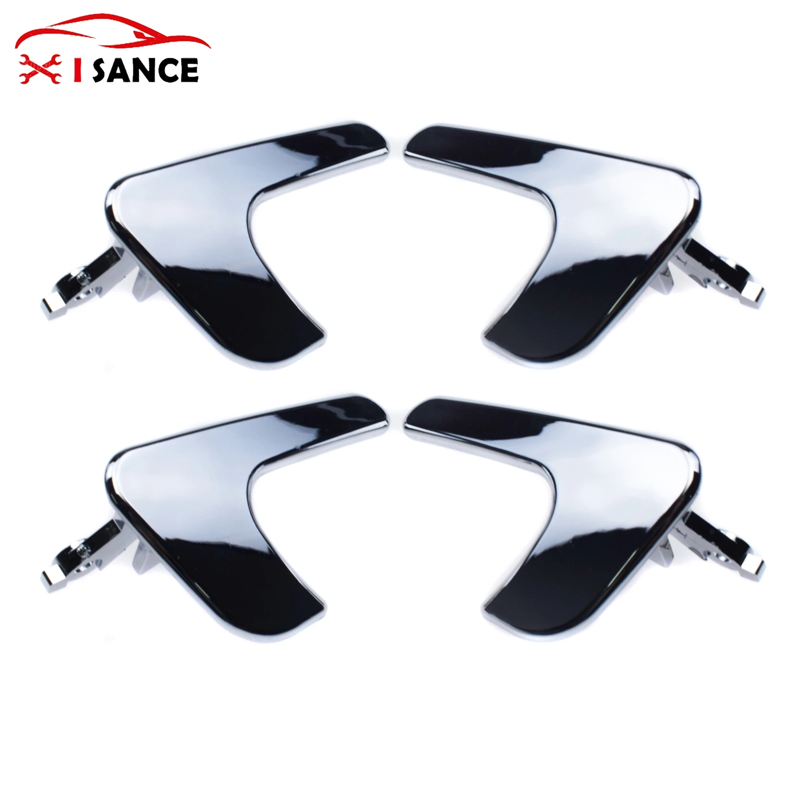 CHROME OUTSIDE DOOR HANDLE FRONT REAR LEFT RIGHT 373868403A,373868404A