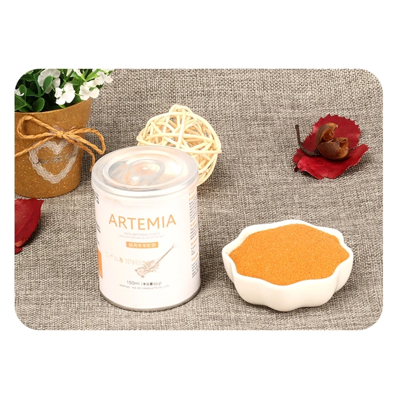 Tropical Fish Food 150ml 80g Artemia Shelling Eggs Brine Shrimp Shelling Eggfood Aquarium Hatching For Feeding Baby Fishes