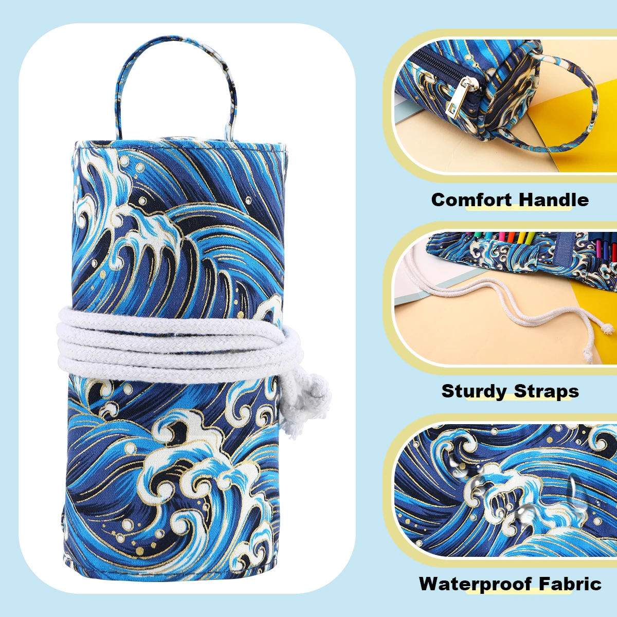 Sewing Accessories Yarn Storage Bag Yarn Storage Organizer New Empty Portable Knitted Wool Bags Fashine Small Yarn Storage Bag Foldable Cerchet Hooks Bags for Sewing Tools Accessories Gif