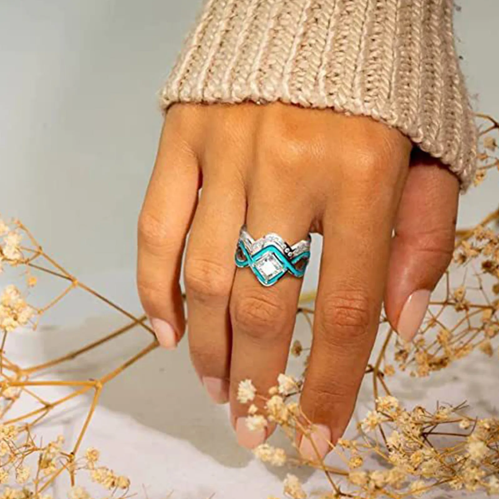 Turquoise Ring Ring Wraps For College Rings Turquoise Piece Ring