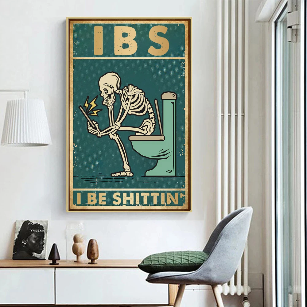  ȭǿ ִ IBS ذ ĵ ׸,  I Be Shittin ,  Ʈ 