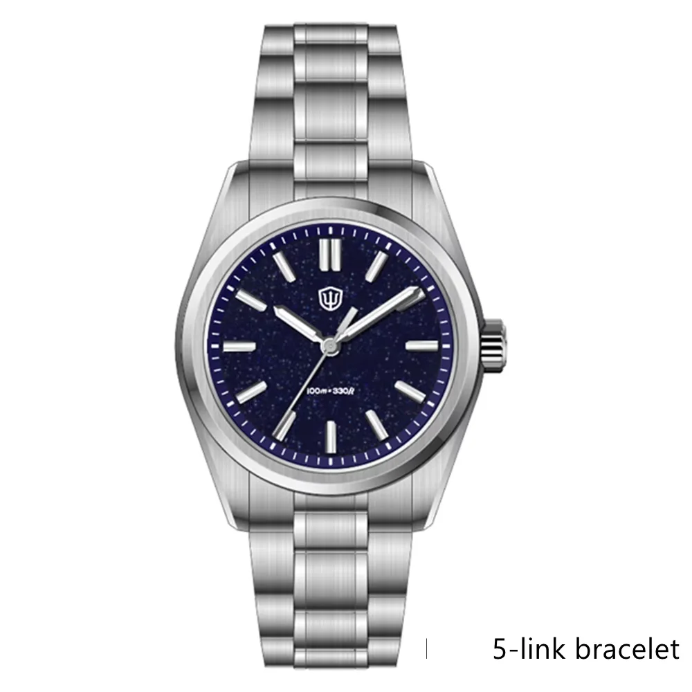 Watchdives WD0003B オリジナルデザインアベンチュリンダイヤル