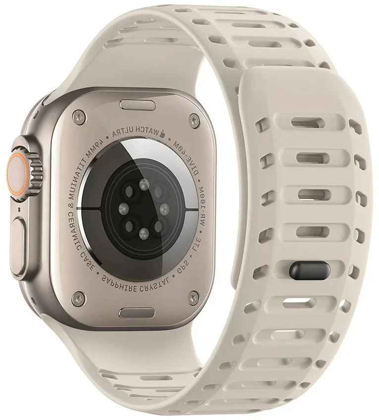 Magnetic Silicone Comfort Strap for Apple Watch