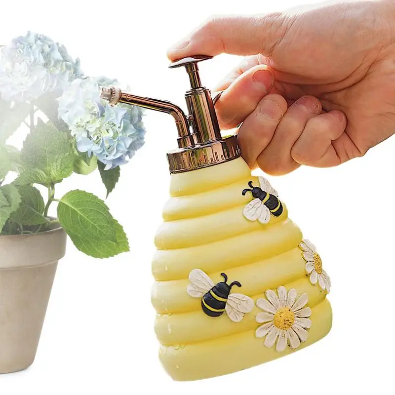 

320ml Scratch-resistant Plant Spray Bottle Bee Flower Design Indoor Plant Spray Bottle Adorable Leak-proof plant watering device