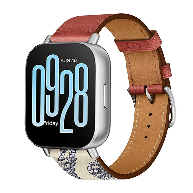 Elegant Leather Bracelet Loop Wrist Strap - Premium 22mm Accessory Band