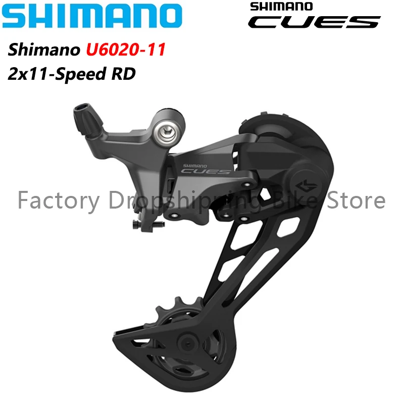 SHIMANO CUES U6000 2X11 Speed Derailleur Groupset 170mm 36-22T