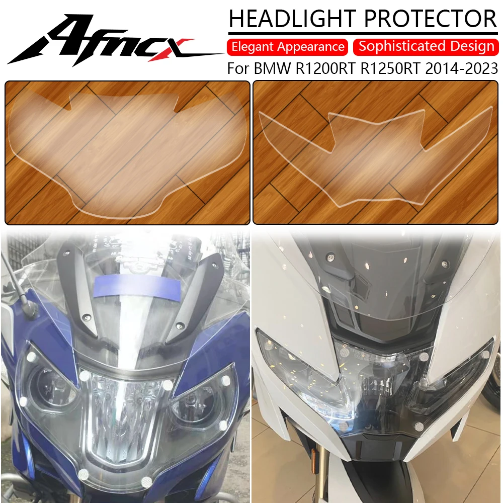 Headlight R1200RTモーターサイクルヘッドライトシールドカバーR1200RT 1420＆R1250RT 1920