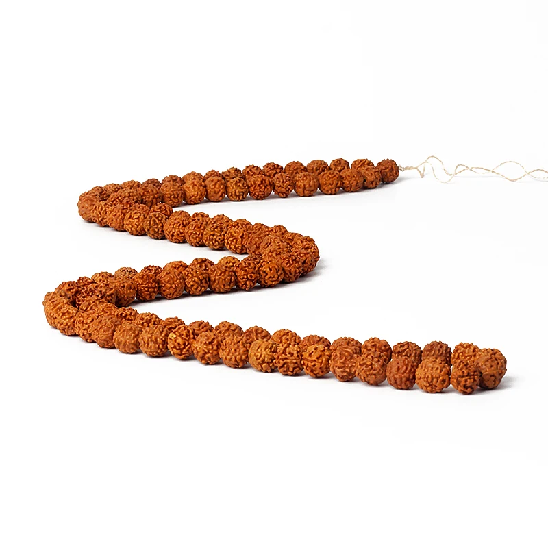 108 Pz Etnico Vajra Bodhi Rudraksha Perline Per Fare Accessori Braccialetto Meditazione Mala Preghiera Buddismo Tibetano