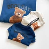 Cute Dog Vest T-Shirt Bear Print Summer Pet Dog Clothes Puppy Pullover Chihuahua Pet Sweatshirt for Small Medium Dog Cat Costume