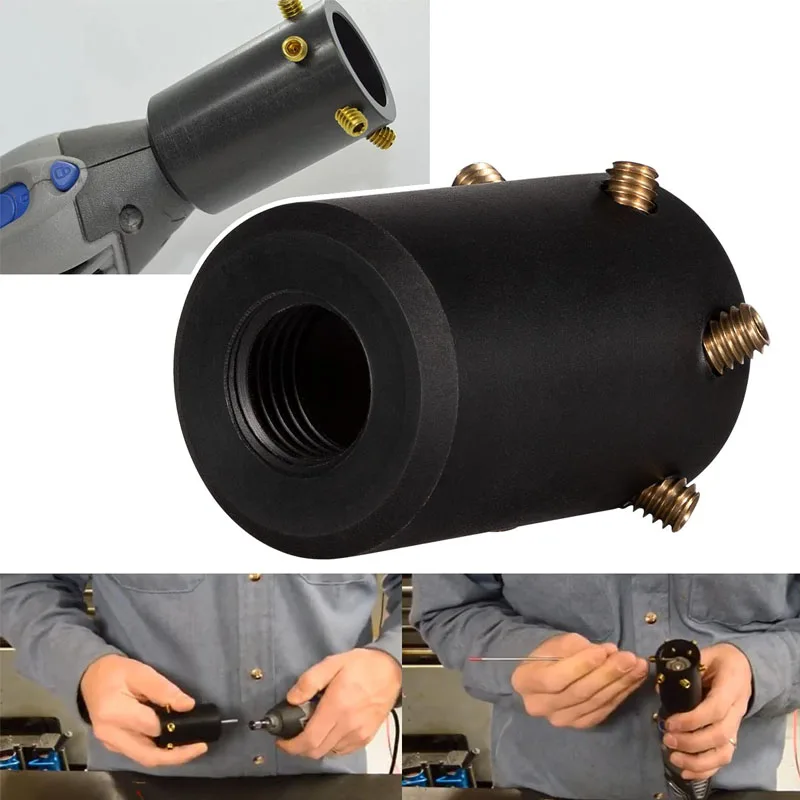 Tungsten Electrode Sharpener Sharpening Grinder Head TIG Welding Welder Tool With Flat Grinding Block Cut-Off Slot Multi-Angle