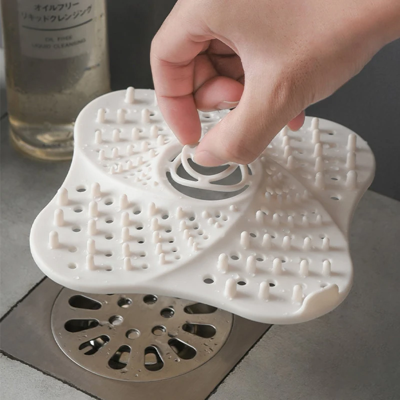 Hair Catcher Hair Stopper Plug Trap Shower Floor Drain Covers Sink Strainer Filter Bathroom Kitchen