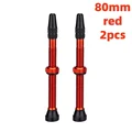 Red 80mm 2pcs