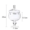 Transparent Glass Candy Jar Storage Tank Food Container Organizer Storage Bottle Decorative Jar Candy Box Dried Fruit Box Gift 4