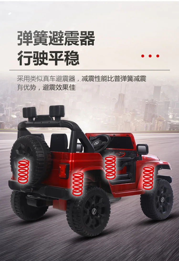 Kids Ride On Car Kids Jeep Wn-159 Rubber Wheel 2Xbattery 2Xmotor