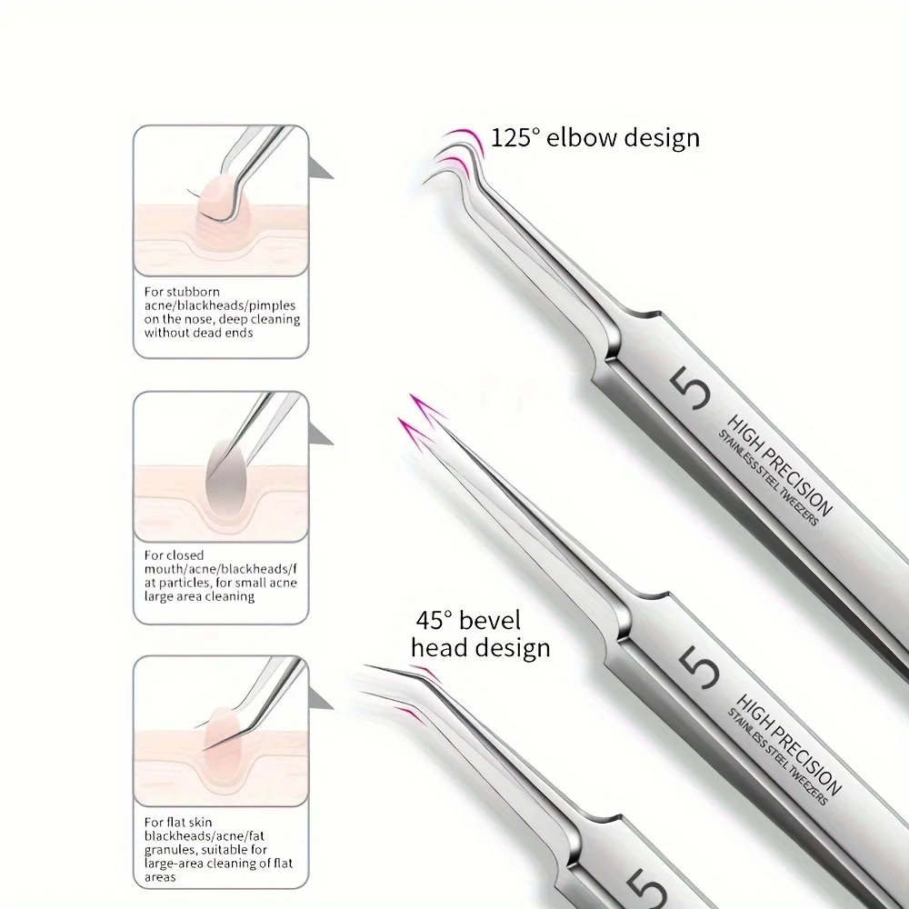 Stainless Steel Blackhead Removal Kit