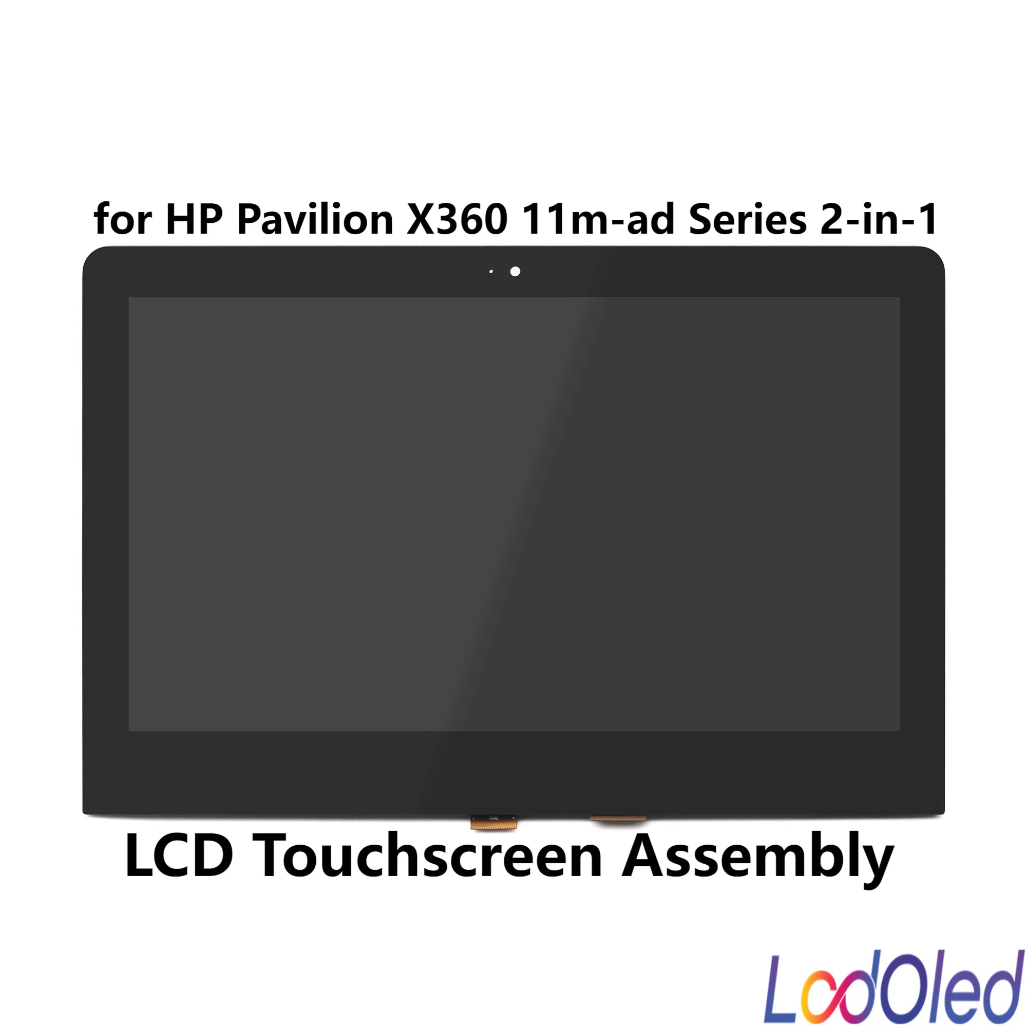 11.6 ''Led Lcd Touch Screen Display Panel Assembly Per Hp Pavilion X360 M Convertible Muslimex 2-In-1