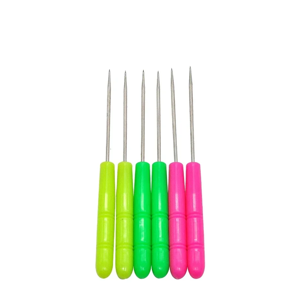 100Pieces Plastic&metal Shisha Tin Foil Puncher Chicha Narguile Piercing Tool Single Needle Aluminum Foil Hookahs Accessories
