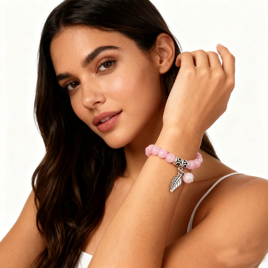 Women Cat Eyes Opal Stone Bracelet Casual Accessories