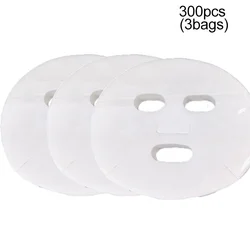 Ultra Thin Disposable Facial Mask Sheets - Premium Cotton Tissue (300pcs)
