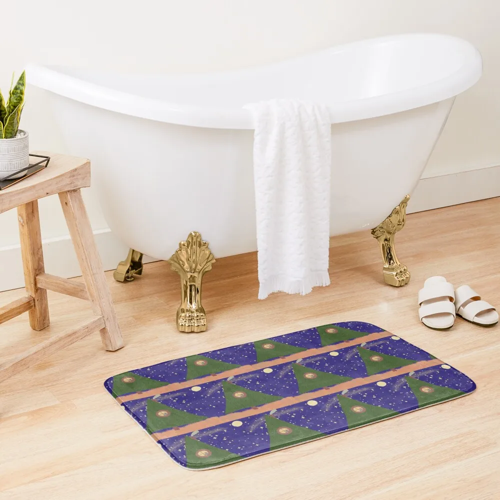 

Treehouse Bath Mat Non-Slip Bathroom Bathroom Shower Absorbent Carpet For Bathroom Hallways Carpet Anti Slip Mat