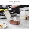 Can Salt Sesame Bottle BBQ Cooking Herbs Organizer Bento Box Pepper Sugar Container Seasoning Jars Quantitative Seasoning Box 3